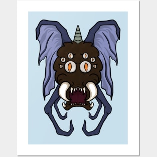 Flying Monster Posters and Art